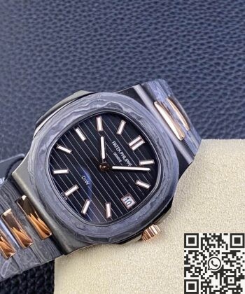 Patek Philippe Nautilus 5711 Super Clone Carbon Fiber Gold Case