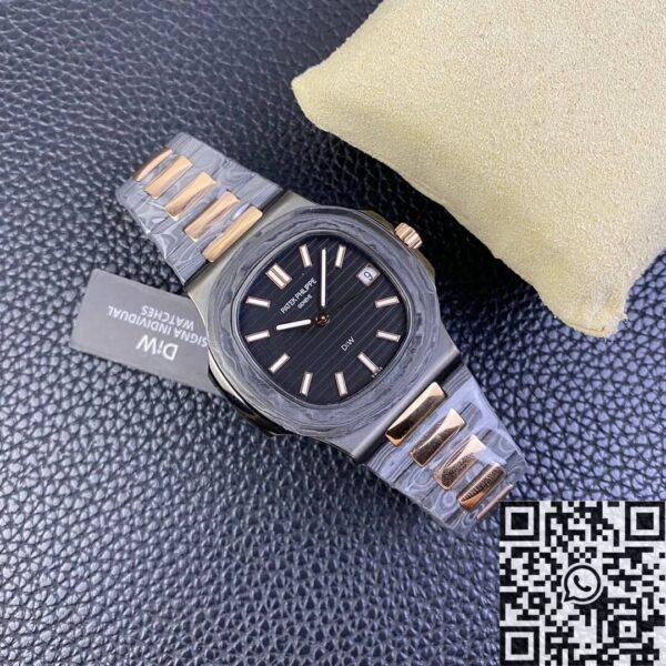 Patek Philippe Nautilus 5711 Super Clone Carbon Fiber Gold Case