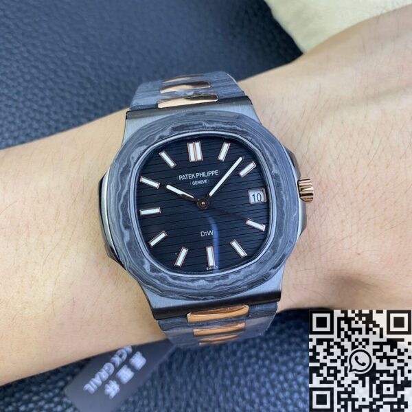 Patek Philippe Nautilus 5711 Super Clone Carbon Fiber Gold Case