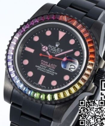 Rolex Submariner Diamond Customized Black Dial