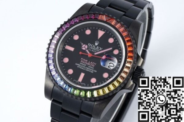 Rolex Submariner Diamond Customized Black Dial