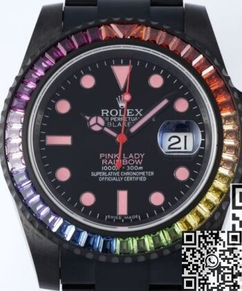 Rolex Submariner Diamond Customized Black Dial