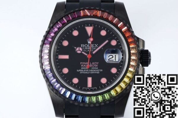 Rolex Submariner Diamond Customized Black Dial