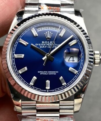 New Rolex Day Date M128236-0023 Crysta Scale 36mm Q Factory