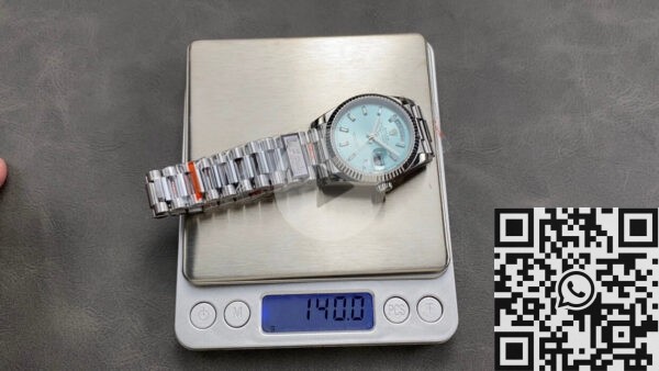 Ice Blue Rolex Day Date M128236-0009 36mm Watch Q Factory