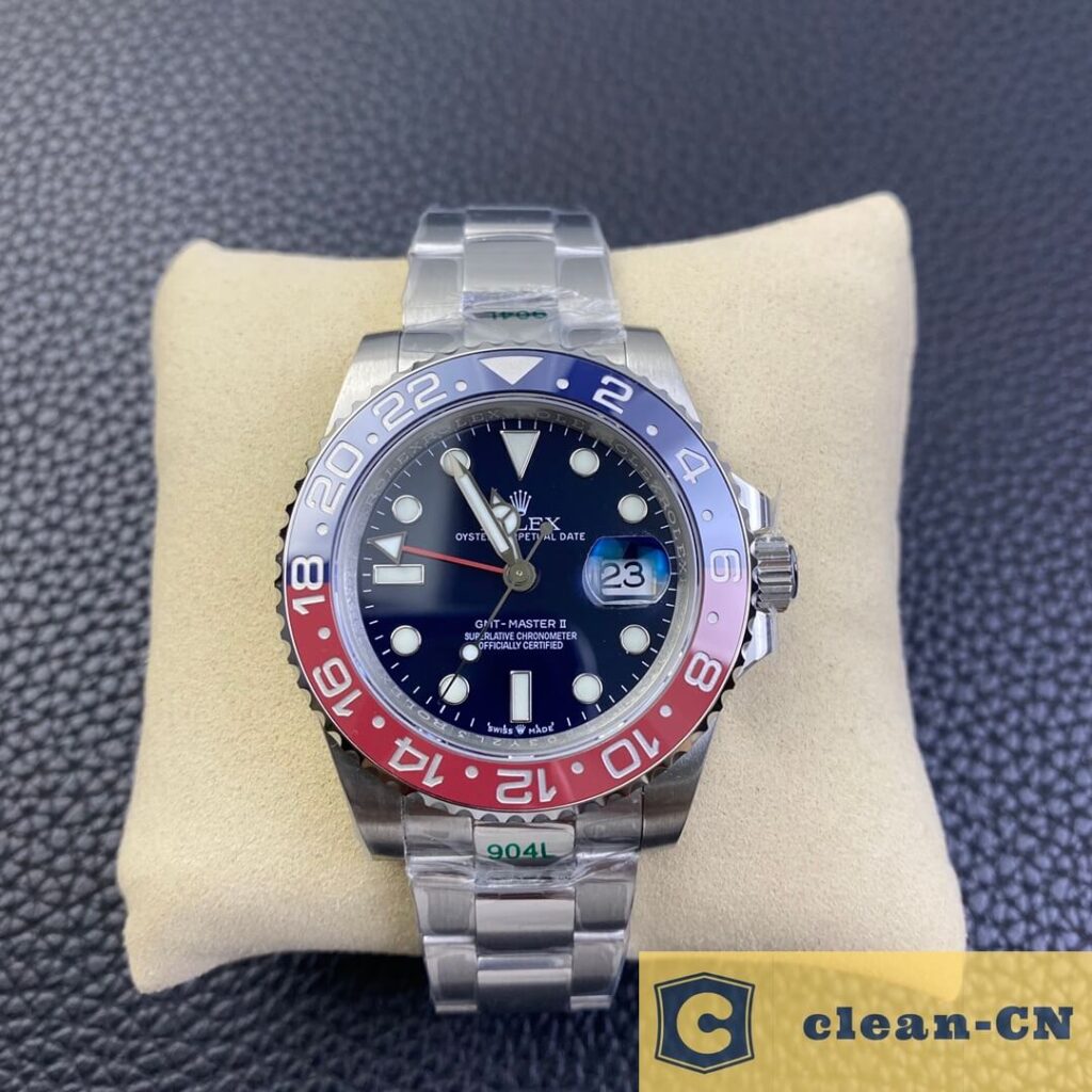 Rolex GMT Coke Is Clean Factory Blue Dial Edition White Gold