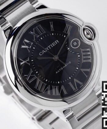 Cartier Ballon Bleu De Cartier Watch W6920042 Black Dial 42mm