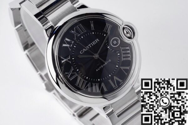 Cartier Ballon Bleu De Cartier Watch W6920042 Black Dial 42mm
