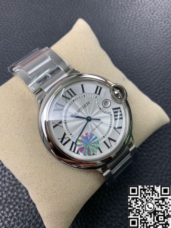 Cartier Ballon Bleu De Cartier W69012Z4 White Plate Size 42mm