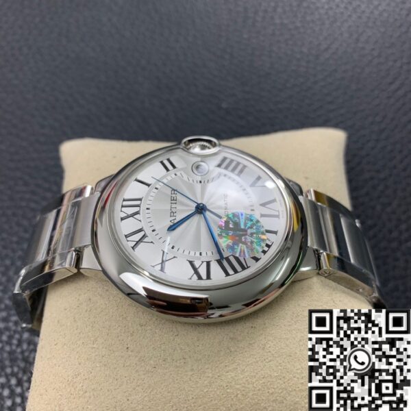 Cartier Ballon Bleu De Cartier W69012Z4 White Plate Size 42mm