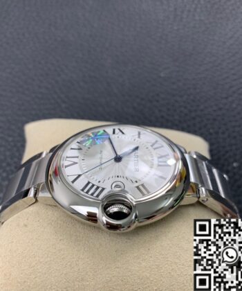 Cartier Ballon Bleu De Cartier W69012Z4 White Plate Size 42mm