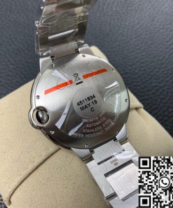 Cartier Ballon Bleu De Cartier W69012Z4 White Plate Size 42mm
