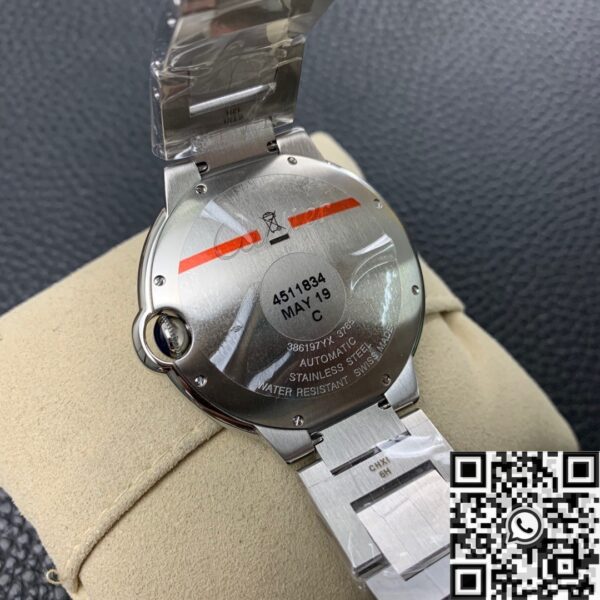 Cartier Ballon Bleu De Cartier W69012Z4 White Plate Size 42mm