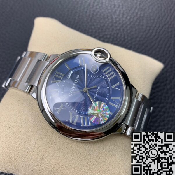 Cartier Ballon Bleu Sapphire WSBB0025 Blue Dial 42mm Watch