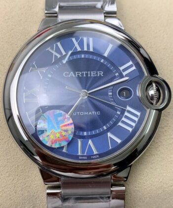 Cartier Ballon Bleu Sapphire WSBB0025 Blue Dial 42mm Watch