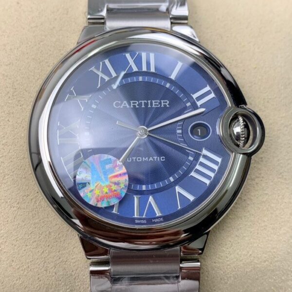 Cartier Ballon Bleu Sapphire WSBB0025 Blue Dial 42mm Watch