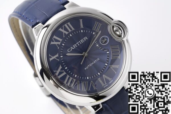 Cartier Ballon Bleu Replica WSBB0027 Blue Dial Size 42mm Watch