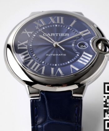 Cartier Ballon Bleu Replica WSBB0027 Blue Dial Size 42mm Watch