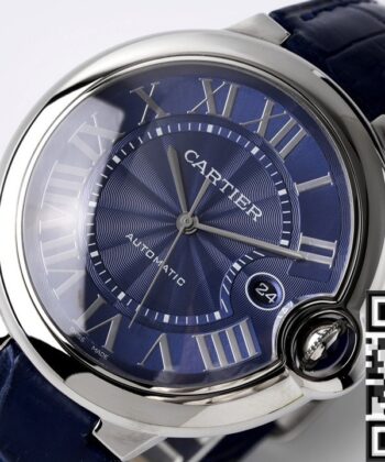 Cartier Ballon Bleu Replica WSBB0027 Blue Dial Size 42mm Watch