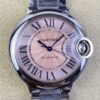 Ballon Bleu De Cartier Watch 33MM WSBB0046 Pink Dial Watch