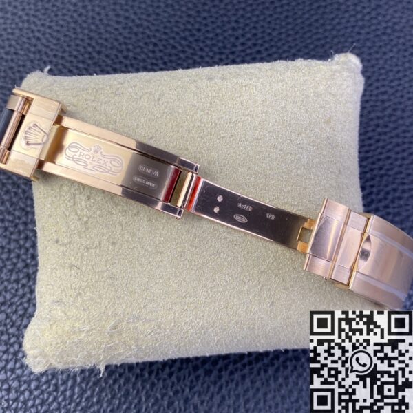 Rolex Yacht Master Black M126655-0002 Rose Gold Size 40mm
