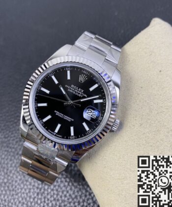 Montre Datejust Rolex M126334-0017 Black Dial Size 41mm Watch