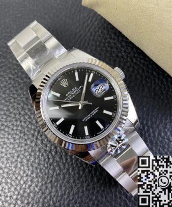 Montre Datejust Rolex M126334-0017 Black Dial Size 41mm Watch