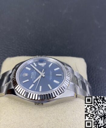 Occasion Rolex Datejust​ M126334-0001 Blue Dial 41mm Watch