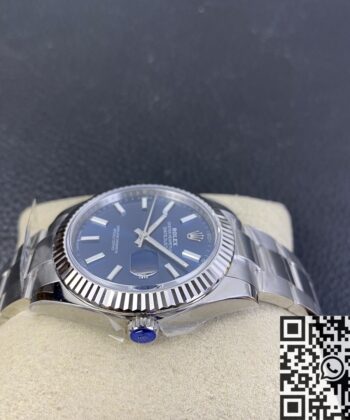 Occasion Rolex Datejust​ M126334-0001 Blue Dial 41mm Watch
