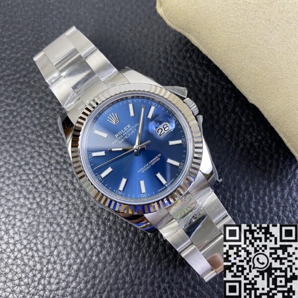 Occasion Rolex Datejust​ M126334-0001 Blue Dial 41mm Watch