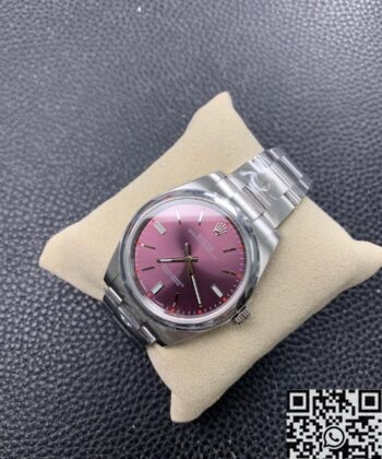 AR Factory Oyster Perpetual Rolex M114300-0002 Red Grape Dial
