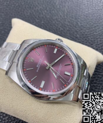 AR Factory Oyster Perpetual Rolex M114300-0002 Red Grape Dial
