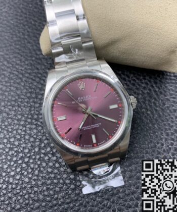 AR Factory Oyster Perpetual Rolex M114300-0002 Red Grape Dial