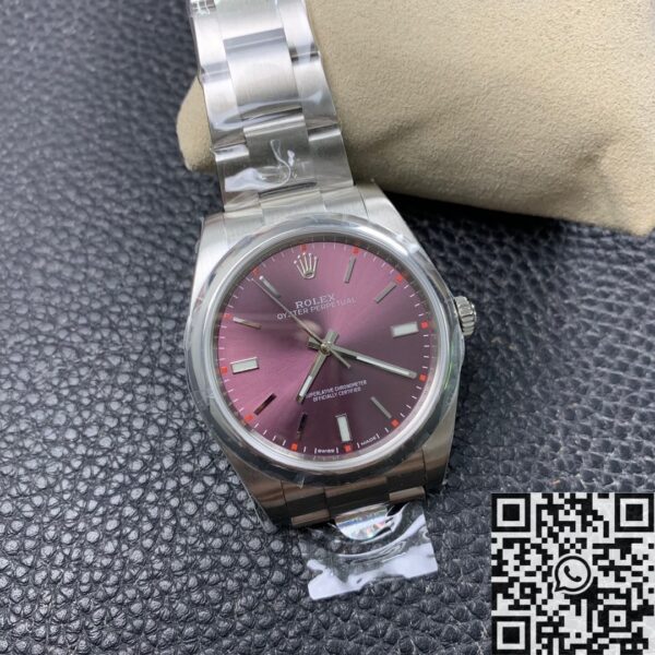 AR Factory Oyster Perpetual Rolex M114300-0002 Red Grape Dial