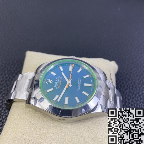 Rolex Milgauss M116400gv-0002 Blue Dial Watch AR Factory
