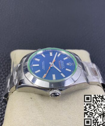 Rolex Milgauss M116400gv-0002 Blue Dial Watch AR Factory