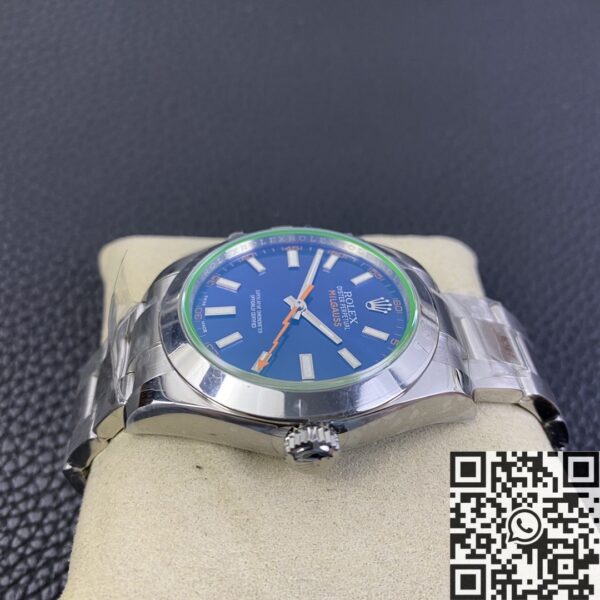 Rolex Milgauss M116400gv-0002 Blue Dial Watch AR Factory