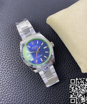 Rolex Milgauss M116400gv-0002 Blue Dial Watch AR Factory