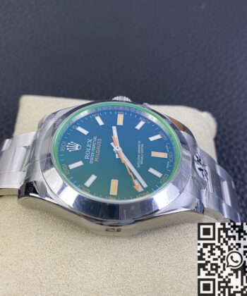 AR Factory Rolex Milgauss M116400GV-0001 Black Dial Watch