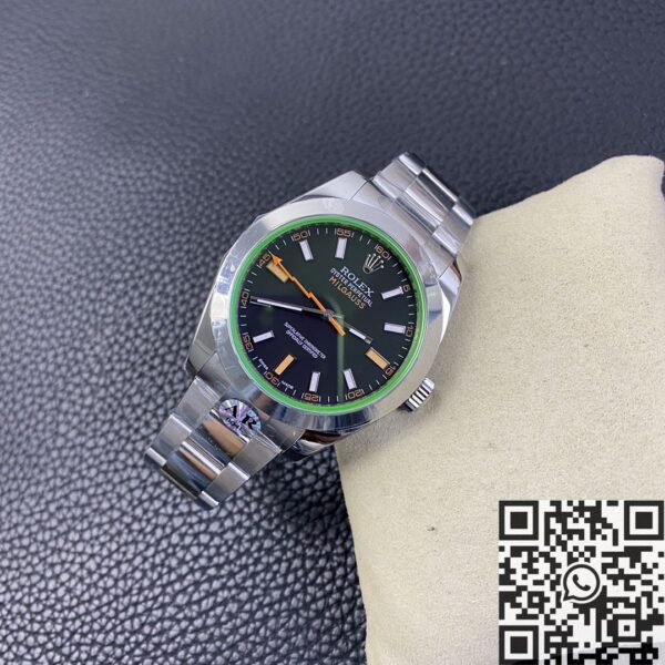 AR Factory Rolex Milgauss M116400GV-0001 Black Dial Watch