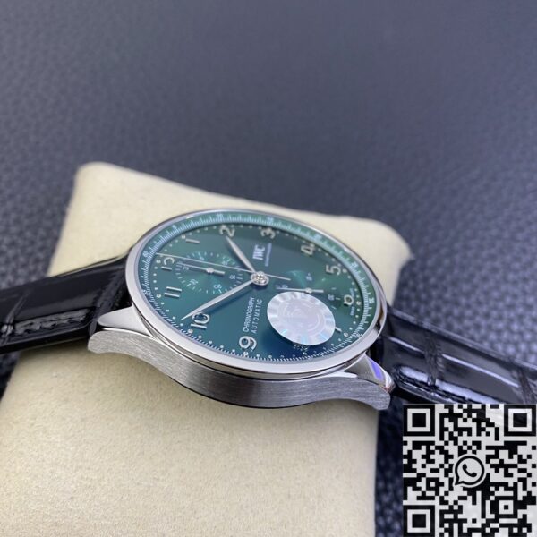 Iwc Portugieser Chrono IW371615 Green Panda Plate AZ Factory