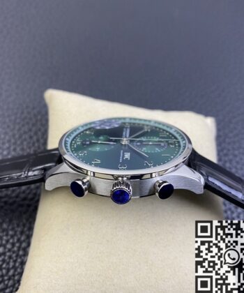 Iwc Portugieser Chrono IW371615 Green Panda Plate AZ Factory