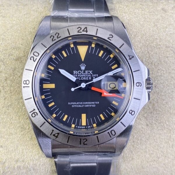 BP Factory Rolex Explorer GMT Black Dial Watch Replica