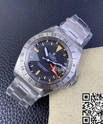 BP Factory Rolex Explorer GMT Black Dial Watch Replica