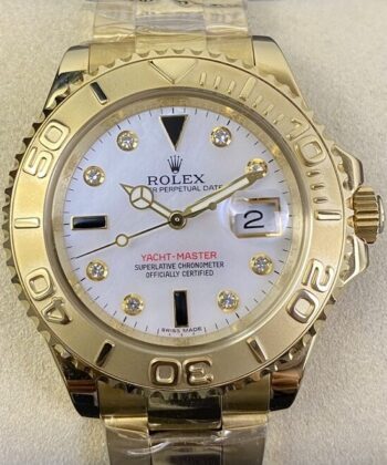BP Factory Yacht Master Rolex 16623-0003 Gold Watch 40mm