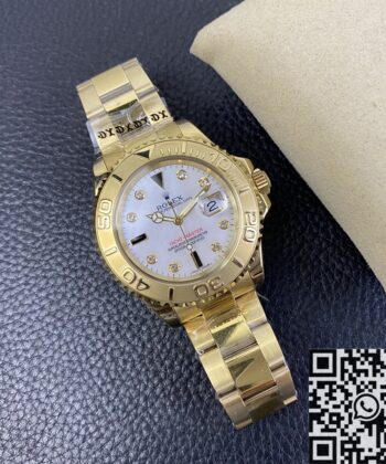 BP Factory Yacht Master Rolex 16623-0003 Gold Watch 40mm