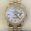 Rolex Day-Date Replica M128348RBR Gold Diamond Watch 36mm