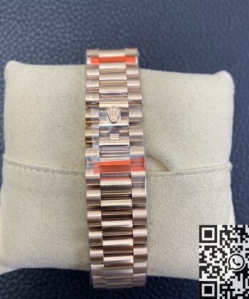 Gold Rolex Day Date M228235-0003 Rose Gold Diamond Watch