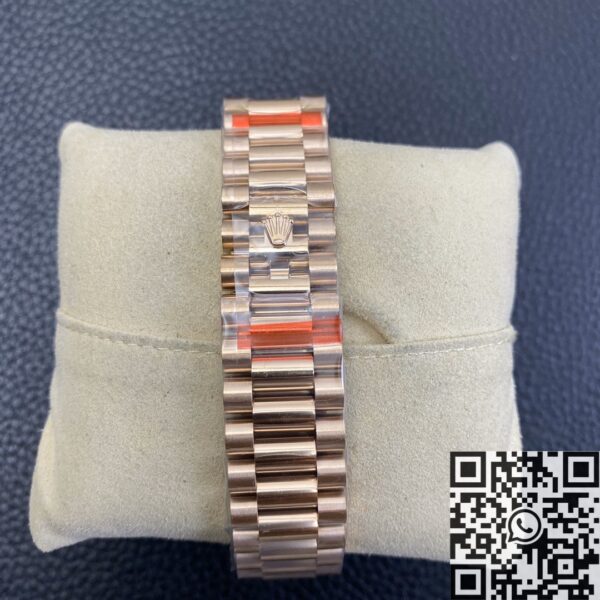 Gold Rolex Day Date M228235-0003 Rose Gold Diamond Watch