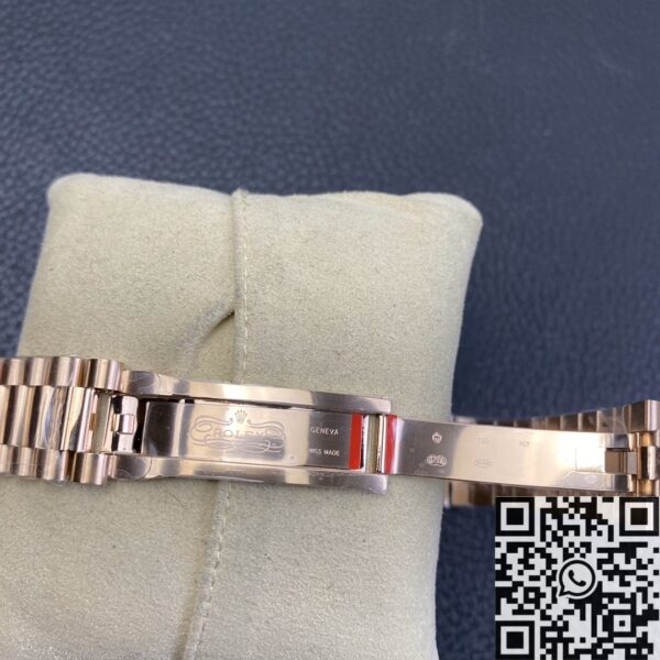Gold Rolex Day Date M228235-0003 Rose Gold Diamond Watch